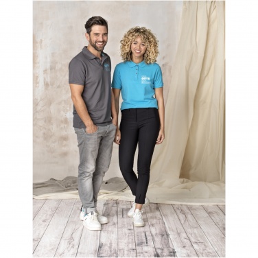 Logotrade promotional gift image of: Beryl short sleeve men's organic recycled polo