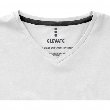 Logotrade corporate gift picture of: Kawartha short sleeve men's organic V-neck t-shirt