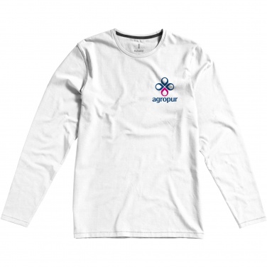 Logotrade advertising product picture of: Ponoka long sleeve men's organic t-shirt
