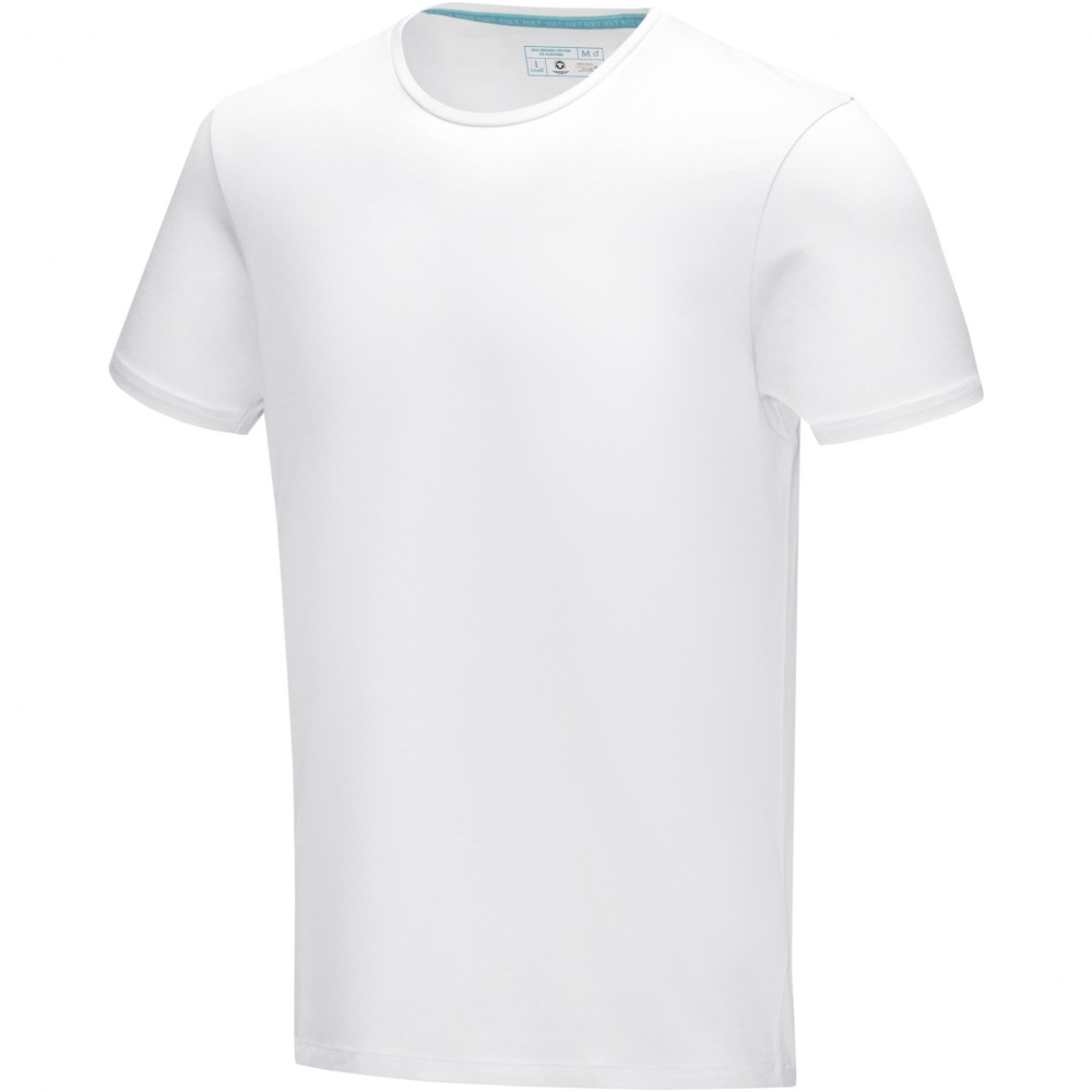 Logo trade promotional item photo of: Balfour short sleeve men's organic t-shirt