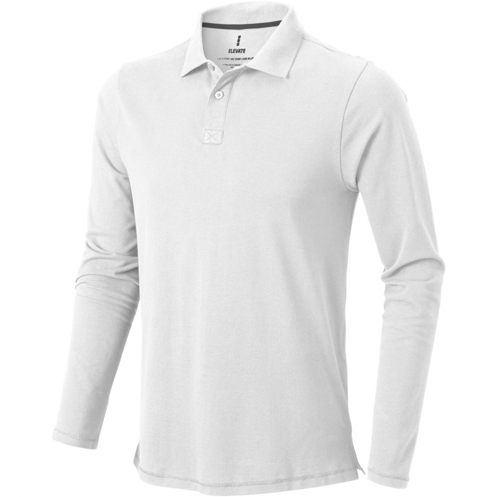 Logotrade promotional gift picture of: Oakville long sleeve men's polo
