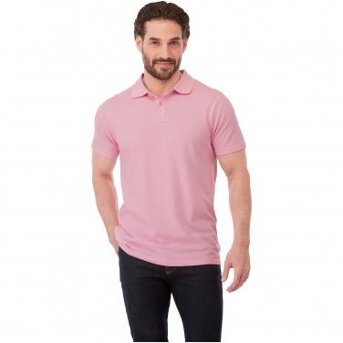 Logo trade promotional products image of: Helios short sleeve men's polo