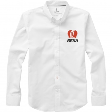 Logo trade corporate gifts picture of: Vaillant long sleeve men's oxford shirt