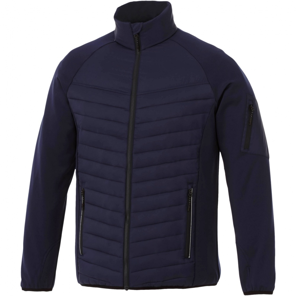 Logo trade promotional items image of: Banff men's hybrid insulated jacket