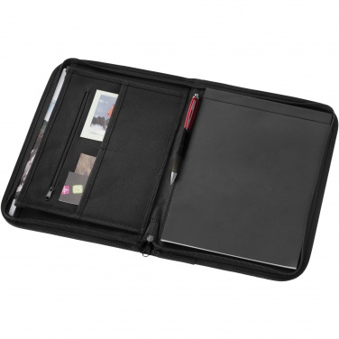 Logo trade promotional merchandise picture of: Berkely A4 zippered portfolio