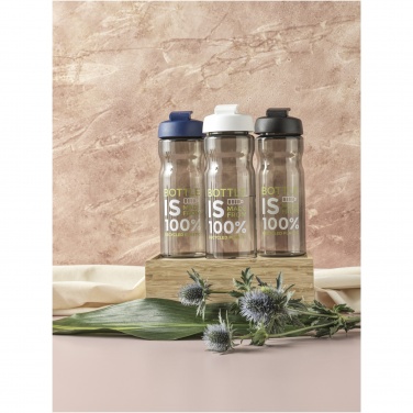 Logotrade promotional merchandise picture of: H2O Active® Eco Base 650 ml flip lid sport bottle