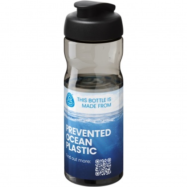 Logo trade promotional merchandise picture of: H2O Active® Eco Base 650 ml flip lid sport bottle