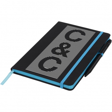Logotrade promotional item image of: Noir Edge medium notebook