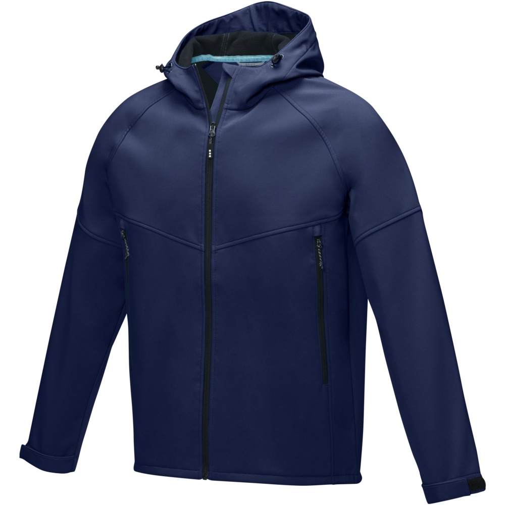Logotrade promotional merchandise photo of: Coltan men’s GRS recycled softshell jacket