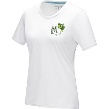 Logotrade promotional gifts photo of: Azurite short sleeve women’s organic t-shirt