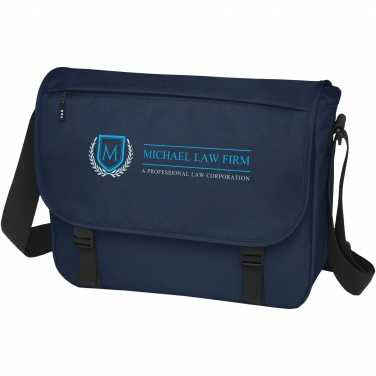 Logotrade promotional gift image of: Baikal GRS RPET 15" laptop bag 12L