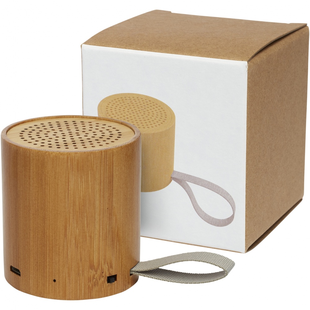 Logotrade advertising product image of: Lako bamboo Bluetooth® speaker 