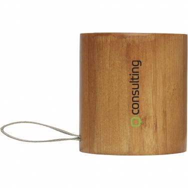 Logo trade promotional items picture of: Lako bamboo Bluetooth® speaker 