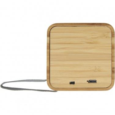 Logo trade promotional product photo of: Arcana bamboo Bluetooth® speaker