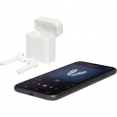 Logotrade advertising products photo of: Volantis UVC True Wireless auto pair earbuds