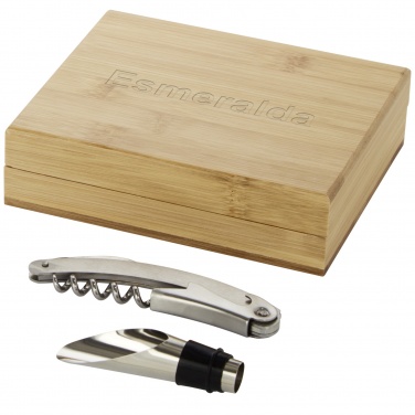 Logo trade promotional products picture of: Merlou 2-piece wine set