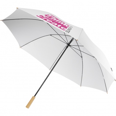 Logotrade promotional product picture of: Romee 30'' windproof recycled PET golf umbrella