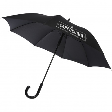 Logotrade promotional merchandise image of: Fontana 23" auto open umbrella with carbon look and crooked handle