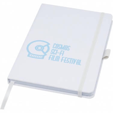 Logotrade promotional giveaway picture of: Honua A5 recycled paper notebook with recycled PET cover