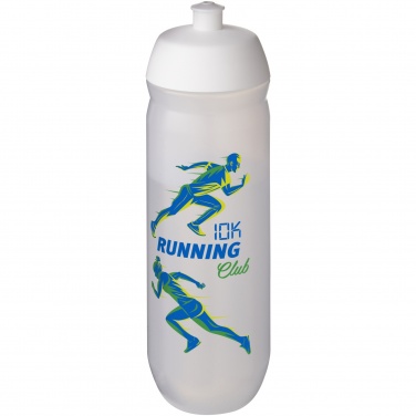 Logotrade corporate gift picture of: HydroFlex™ Clear 750 ml squeezy sport bottle