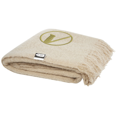 Logotrade promotional item image of: Ivy GRS certified RPET blanket