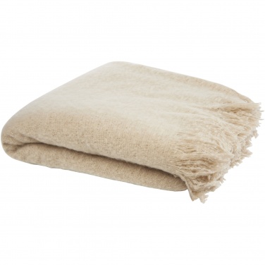 Logo trade corporate gift photo of: Ivy GRS certified RPET blanket