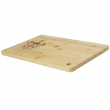 Logo trade promotional gifts image of: Harp bamboo cutting board