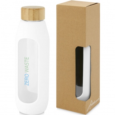 Logotrade corporate gift picture of: Tidan 600 ml borosilicate glass bottle with silicone grip