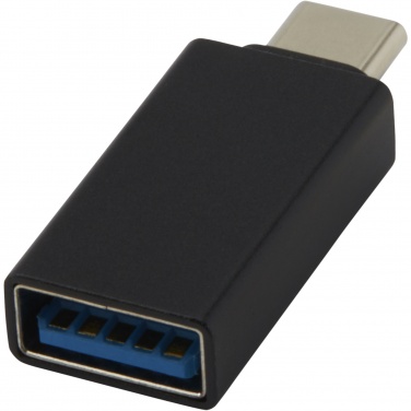 Logotrade promotional giveaway image of: ADAPT aluminum USB-C to USB-A 3.0 adapter