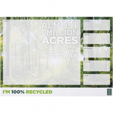 Logotrade promotional giveaway picture of: Desk-Mate® A3 recycled notepad