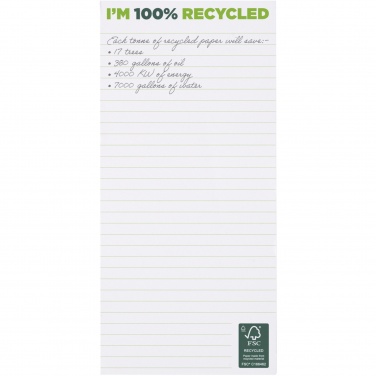 Logotrade promotional gifts photo of: Desk-Mate® 1/3 A4 recycled notepad