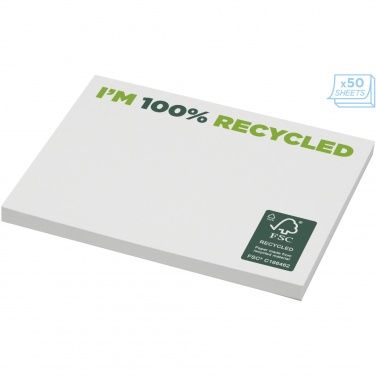 Logo trade corporate gift photo of: Sticky-Mate® recycled sticky notes 100x75 mm