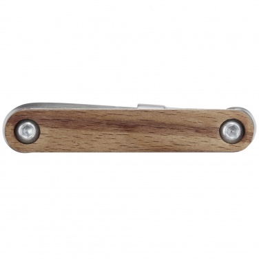 Logo trade promotional giveaways image of: Fixie 8-function wooden bicycle multi-tool