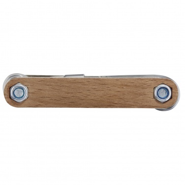 Logo trade promotional giveaway photo of: Fixie 8-function wooden bicycle multi-tool