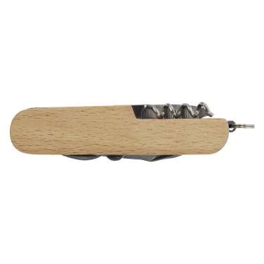 Logotrade promotional product picture of: Richard 7-function wooden pocket knife