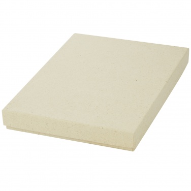 Logo trade promotional item photo of: Verde 3-piece grass paper stationery gift set