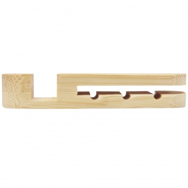 Logo trade promotional giveaways image of: Edulis bamboo cable manager 