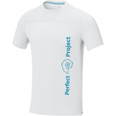 Logo trade promotional gifts picture of: Borax short sleeve men's GRS recycled cool fit t-shirt