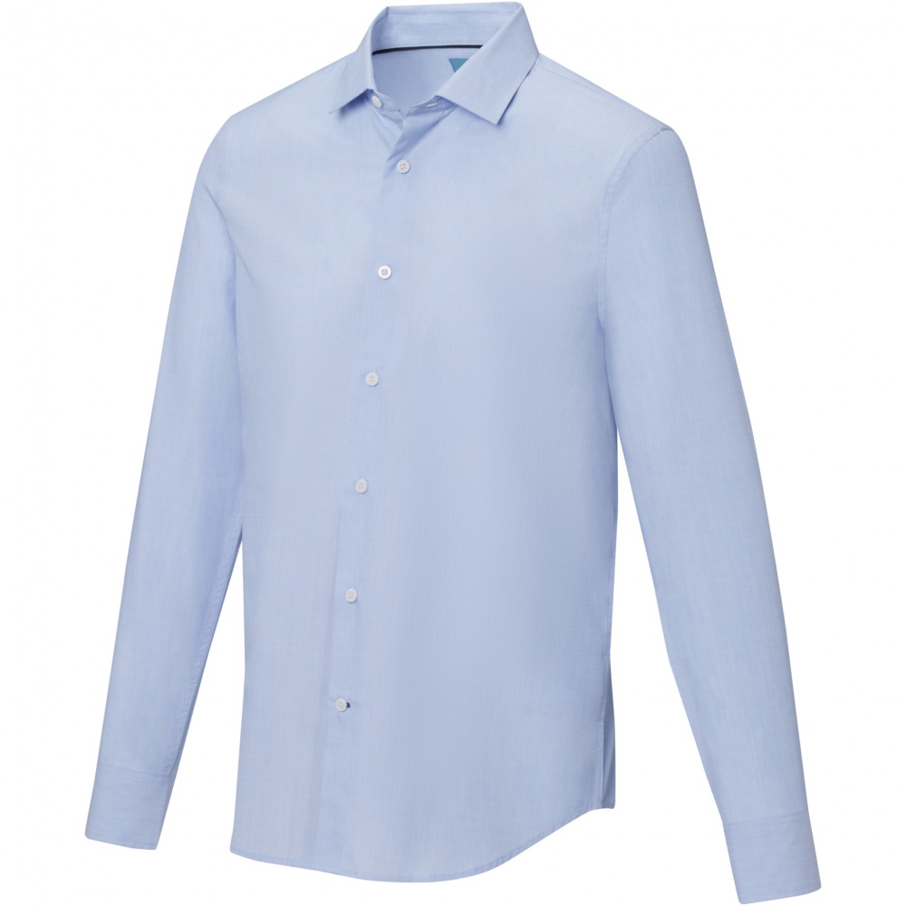 Logotrade business gifts photo of: Cuprite long sleeve men's organic shirt