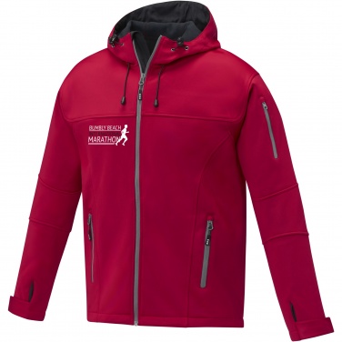 Logo trade promotional giveaway photo of: Match men's softshell jacket