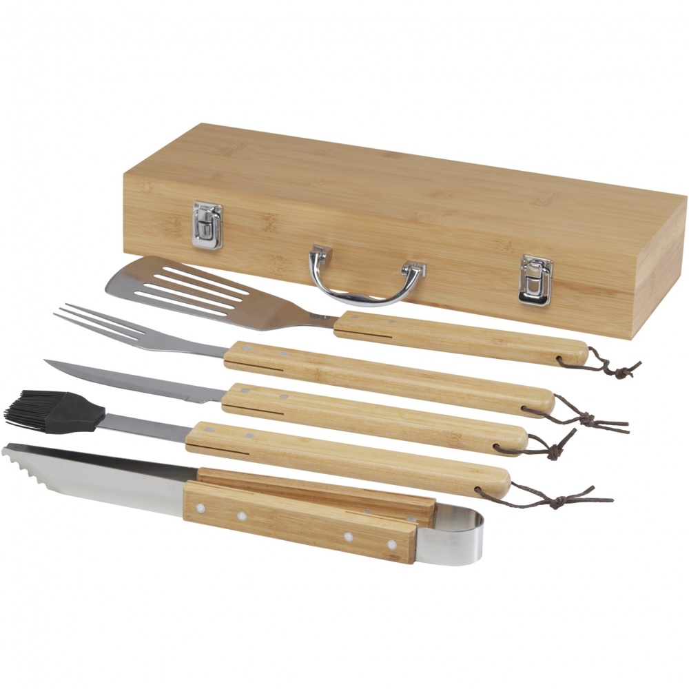 Logo trade corporate gifts picture of: Churras 5-piece BBQ set