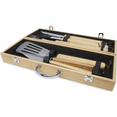 Logo trade promotional merchandise image of: Churras 5-piece BBQ set