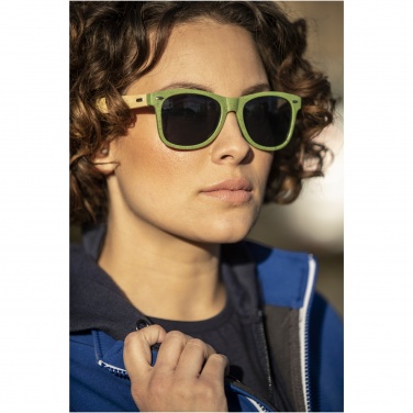 Logo trade promotional product photo of: Sun Ray bamboo sunglasses