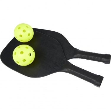 Logo trade promotional merchandise picture of: Enrique paddle set in mesh pouch