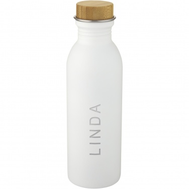 Logotrade promotional product image of: Kalix 650 ml stainless steel water bottle