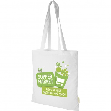 Logotrade promotional gifts photo of: Orissa 140 g/m² organic cotton tote bag 7L