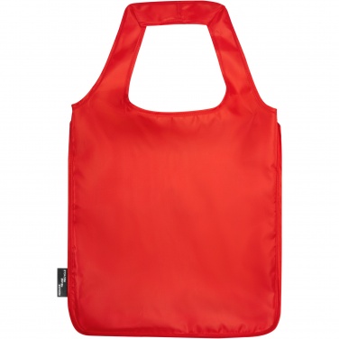 Logo trade promotional giveaways image of: Ash RPET large foldable tote bag 14L