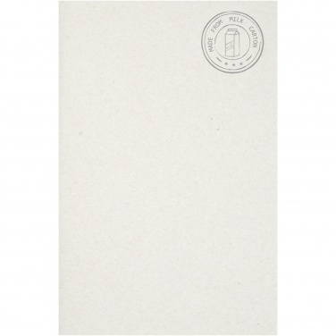 Logo trade promotional merchandise image of: Dairy Dream A5 size reference recycled milk cartons cahier notebook