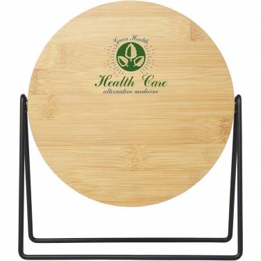 Logotrade advertising products photo of: Hyrra bamboo standing mirror