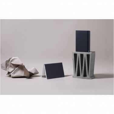 Logo trade promotional item photo of: Karst® A5 stone paper hardcover notebook - lined
